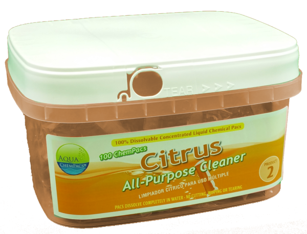 Aqua ChemPacs Citrus All Purpose Cleaner