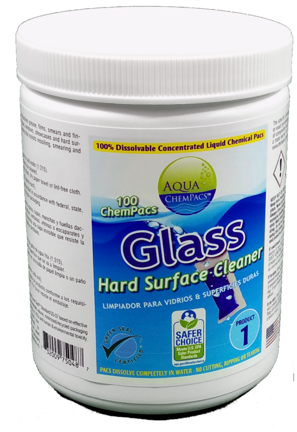 Aqua ChemPacs Glass Cleaner