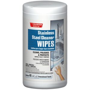 Champion Wipe On Stainless Steel Cleaner Wipe