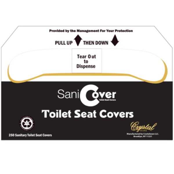 Crystal Ware SaniCover Toilet Seat Cover