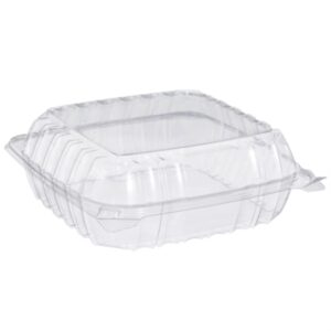 Dart ClearSeal Clear Hinged Lid Container -Med