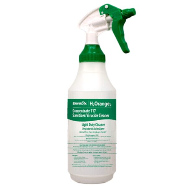 EnvirOx Green Empty Spray Bottle For #117 H2Orange2