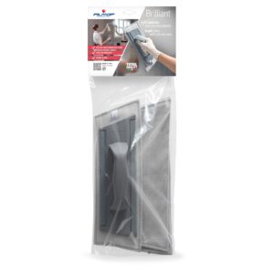 Filmop Glass Cleaning Kit 1-Brillante 12" Trowel And 5 Pads.#244888