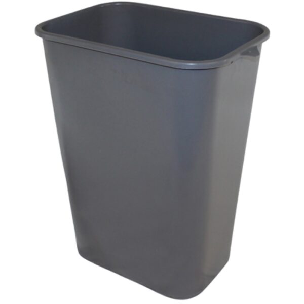 Impact Rectangular Soft-Sided Wastebasket - 41 Qt.