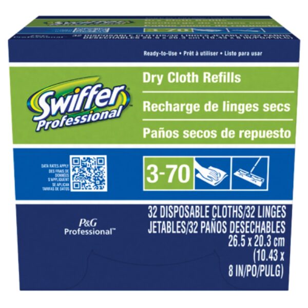 P&G Swiffer Disposable Regular Dry Cloth 3-70 - 32 ct.