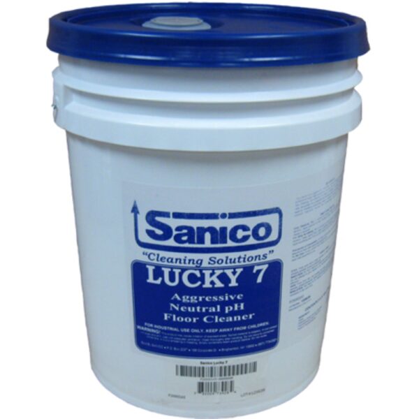 Sanico Lucky 7 Neutral Cleaner - 5 Gal. Pail