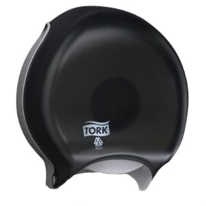 Tork 9" Single Jumbo Roll Bath Tissue Dispenser-Smoke