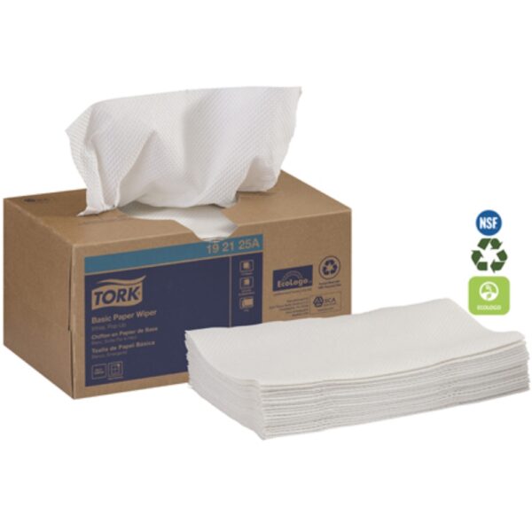 Tork Basic Paper Wiper - White