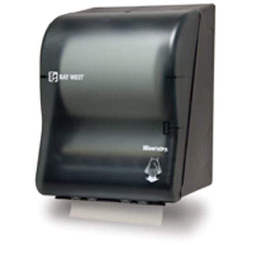 WausauPaper Silhouette Wave 'n Dry DispenserBlack , 1 ea