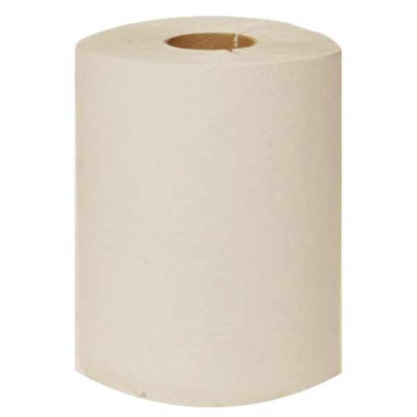 Y-Notched White Roll Towel - 800'