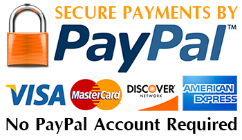 Pay with Credit Cards via PayPal, No Account Required!
